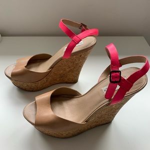Steve Madden Platform Sandals, size 10